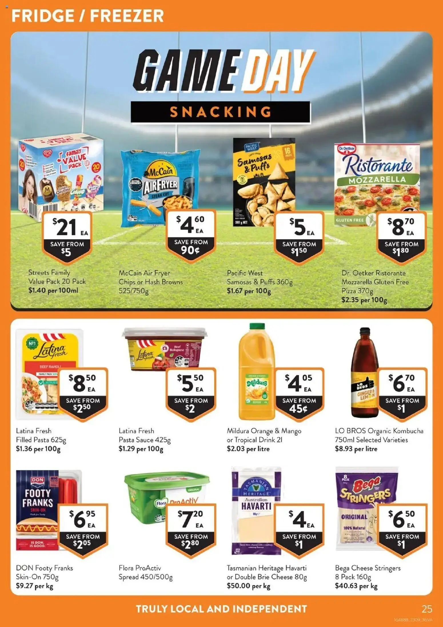 Foodworks catalogue Mirboo North - 23/09/2026 > weekly / monthly specials | Page: 25 | Products: Beef, Chips, Steak, Mango