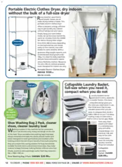 Preview of Innovations catalogue - valid from 20.05.2026 | Page: 12 | Products: Cleaner, Laundry, Bag, Dryer