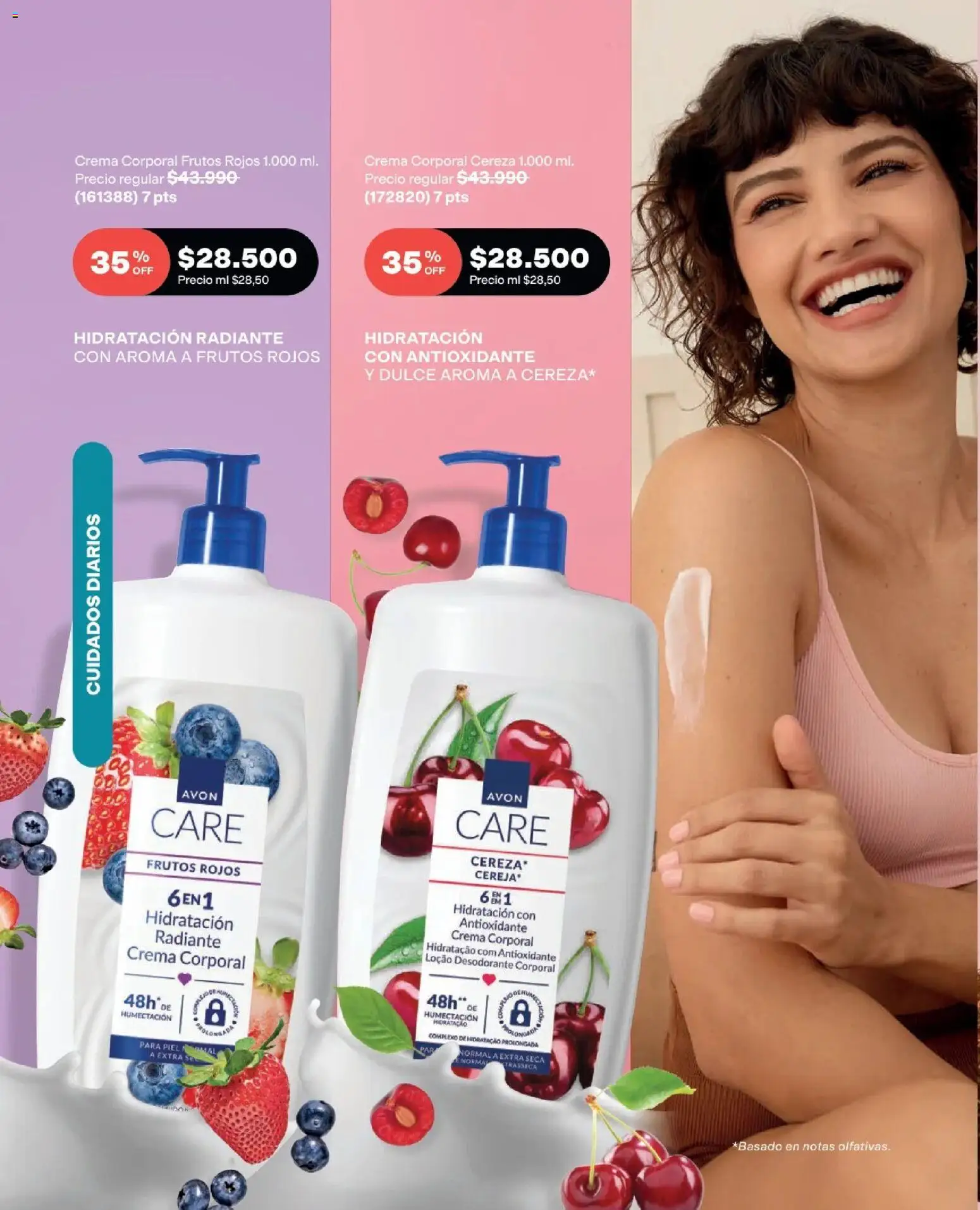 Avon revista - valida desde el 15.06.2026 | Página: 148 | Productos: Crema, Desodorante