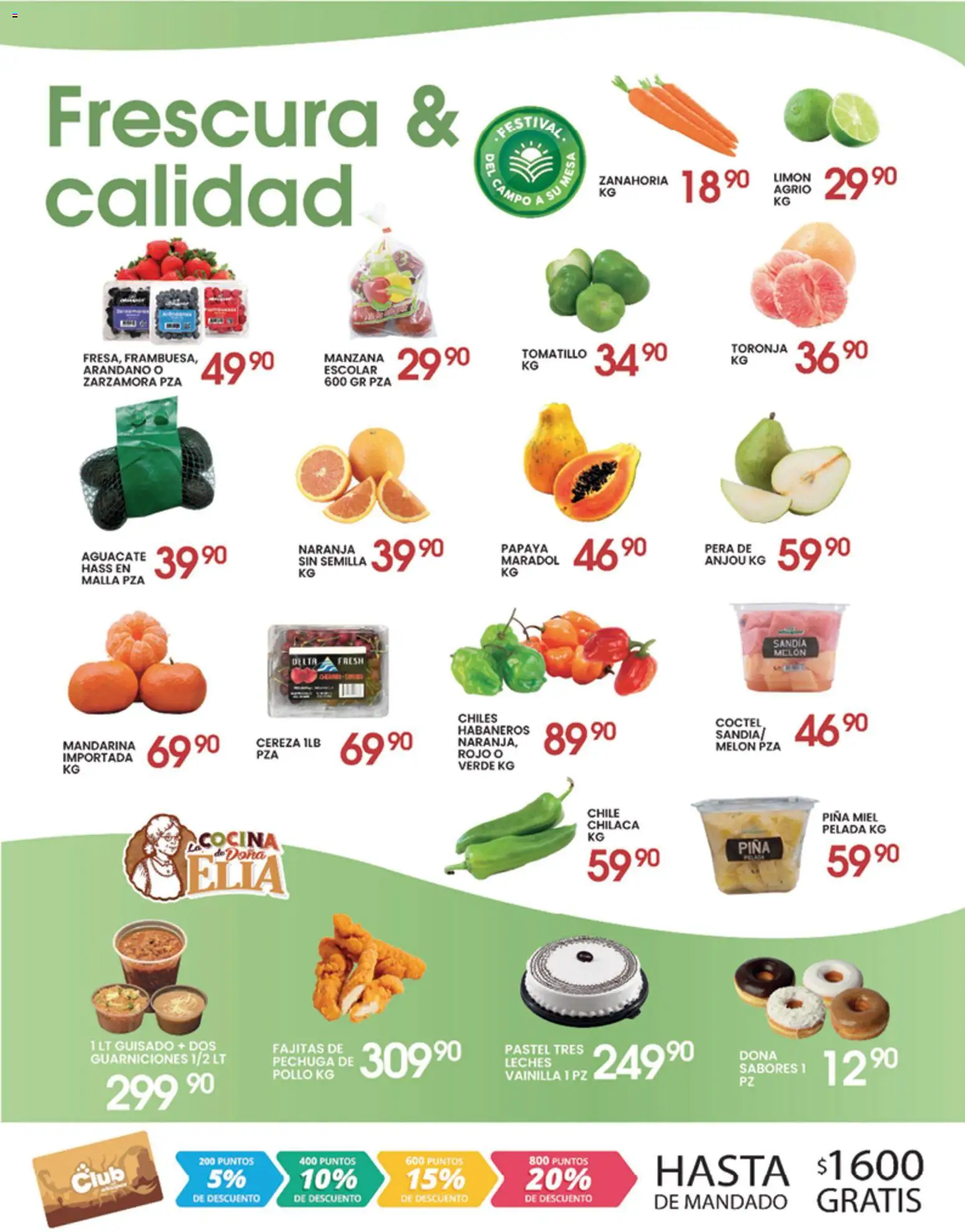 Nuevas ofertas de Alsuper válidas en toda la República Mexicana desde el 12.05.2026. ¡Encuentra las mejores ofertas en Alsuper folleto Durango! | Página: 2 | Productos: Pollo, Pera, Melón, Zanahoria