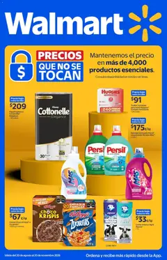 Vista previa de Walmart folleto, nuevo folleto de la tienda, válido en México a partir del 20/08/2026