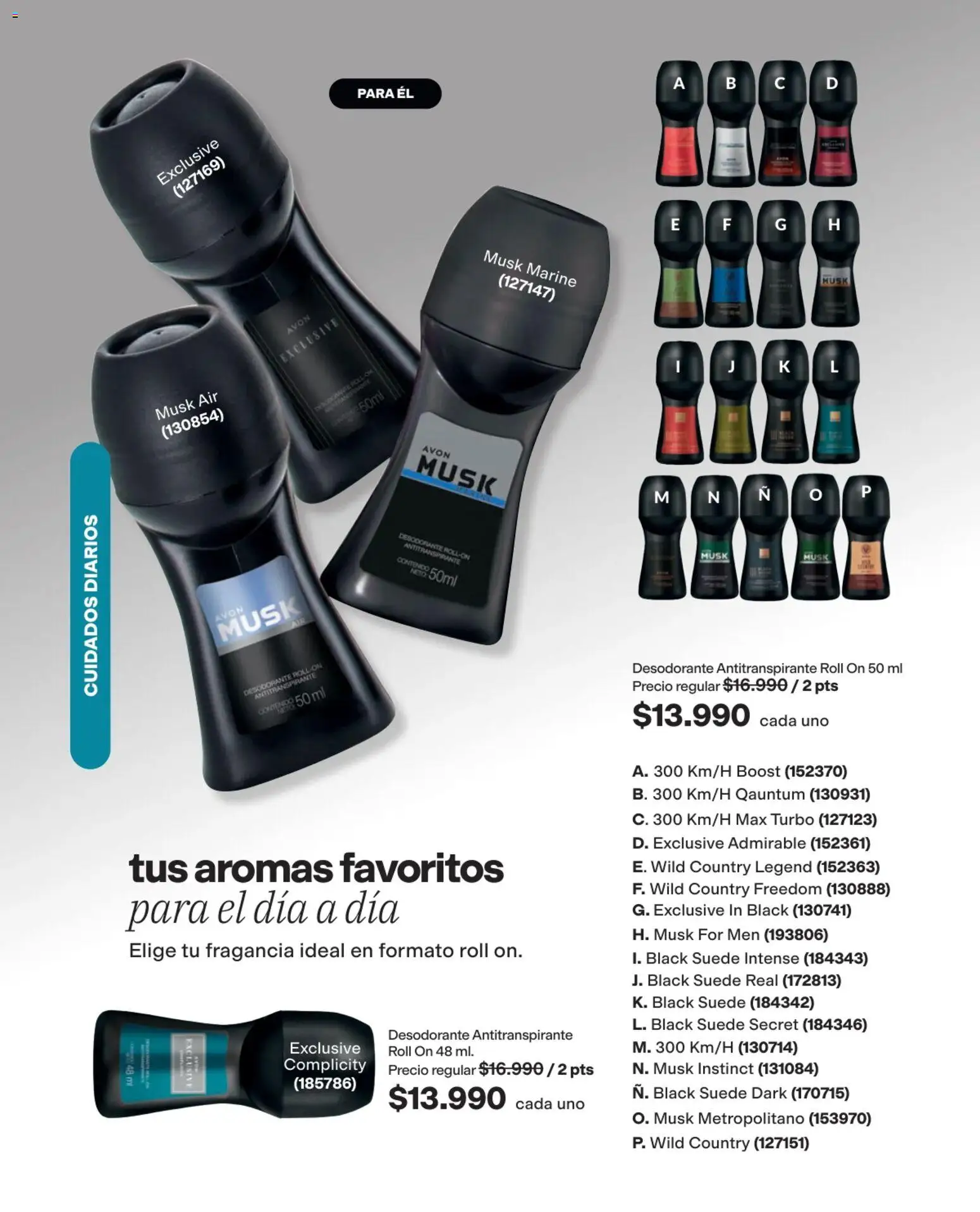 Avon revista - valida desde el 03/08/2026 | Página: 146 | Productos: Fragancia, Desodorante, Antitranspirante