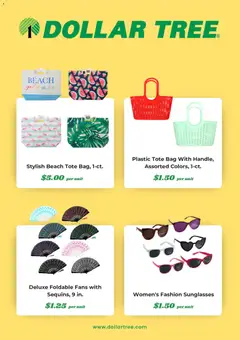 Preview of Dollar Tree weekly ads valid from 07/01/2026 | Page: 6 | Products: Bag