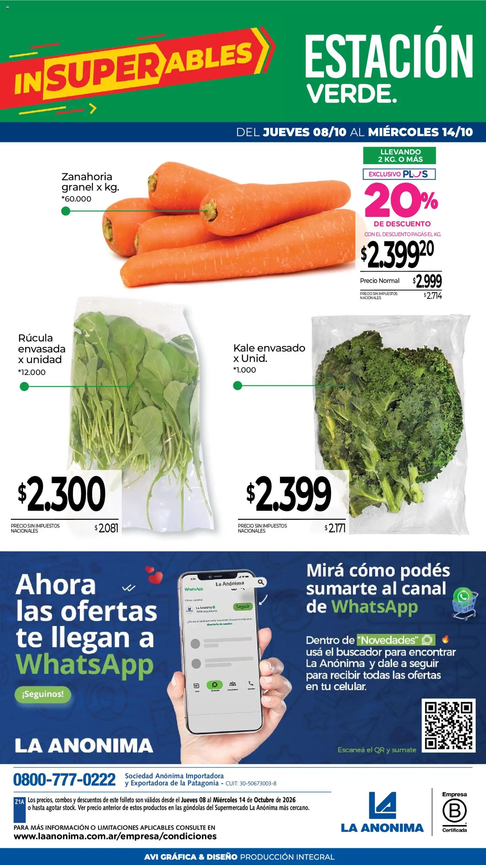 La Anonima - Frescos │ válido desde el 08/10/2026 | Página: 7