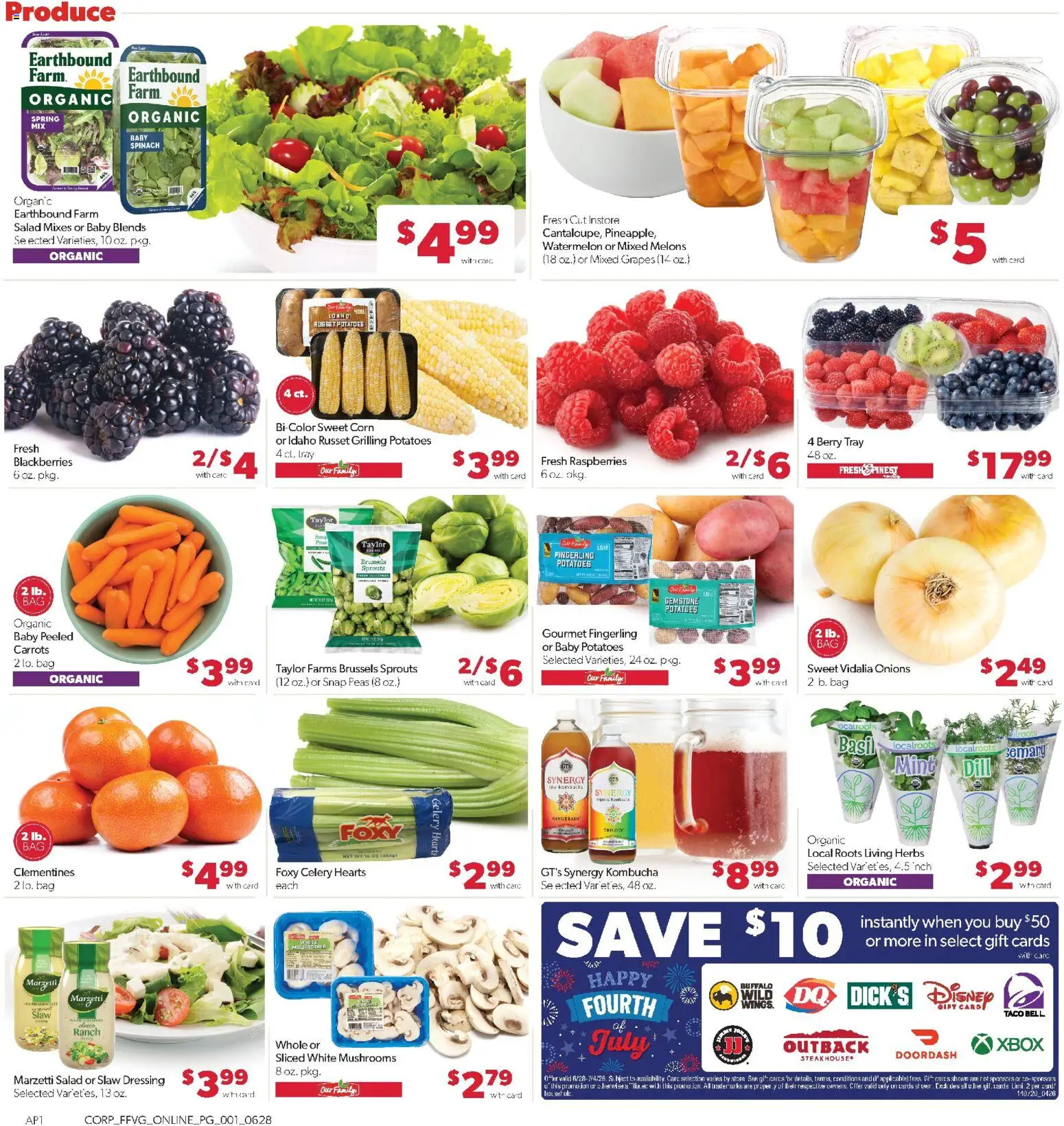 Family Fare Weekly Ad - MI - valid from 06/28/2026 | Page: 5 | Products: Corn, Spinach, Xbox, Bag