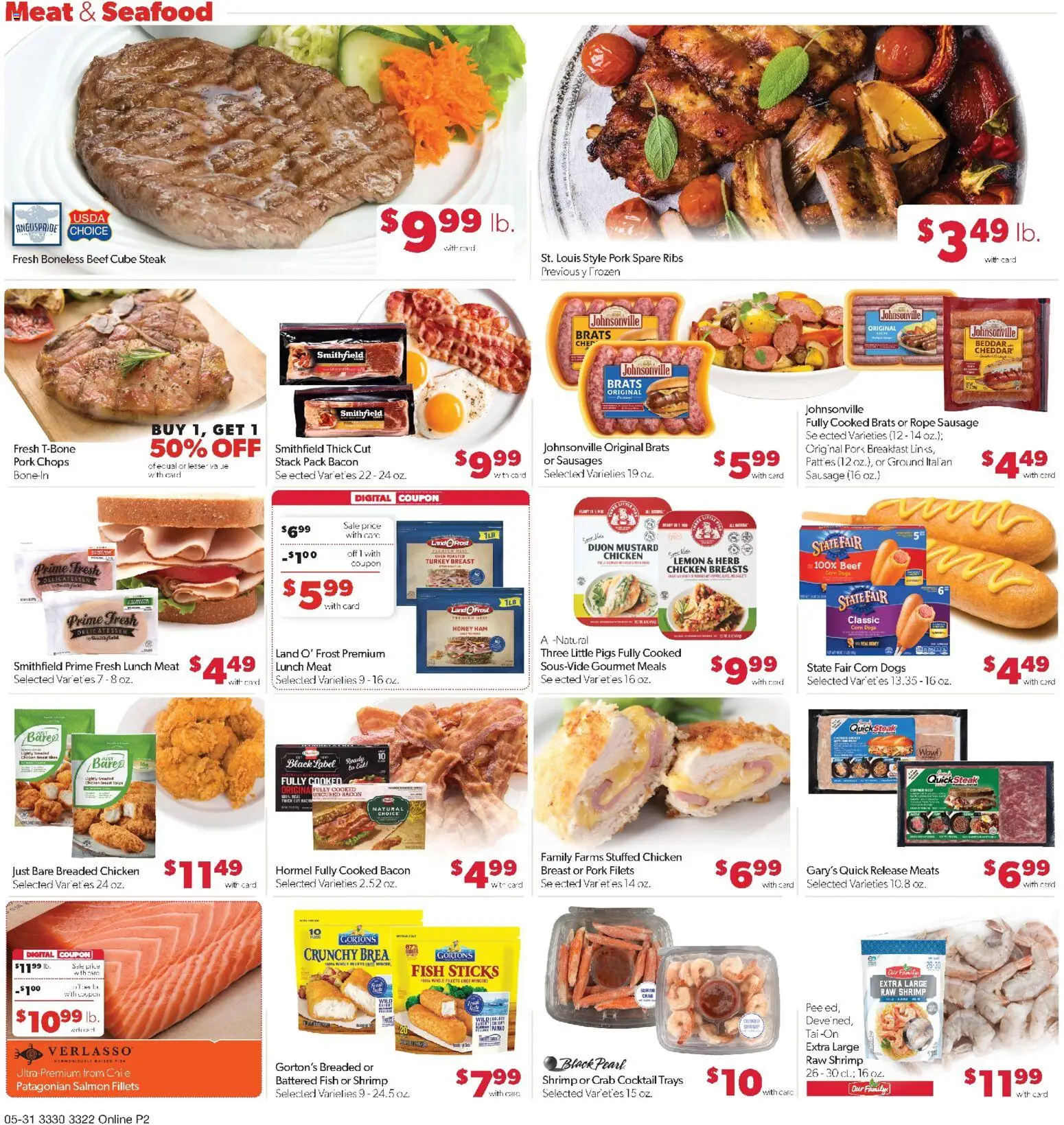 Family Fare Weekly Ad - MN - valid from 31.05.2026 | Page: 6 | Products: Fish, Beef, Seafood, Lemon