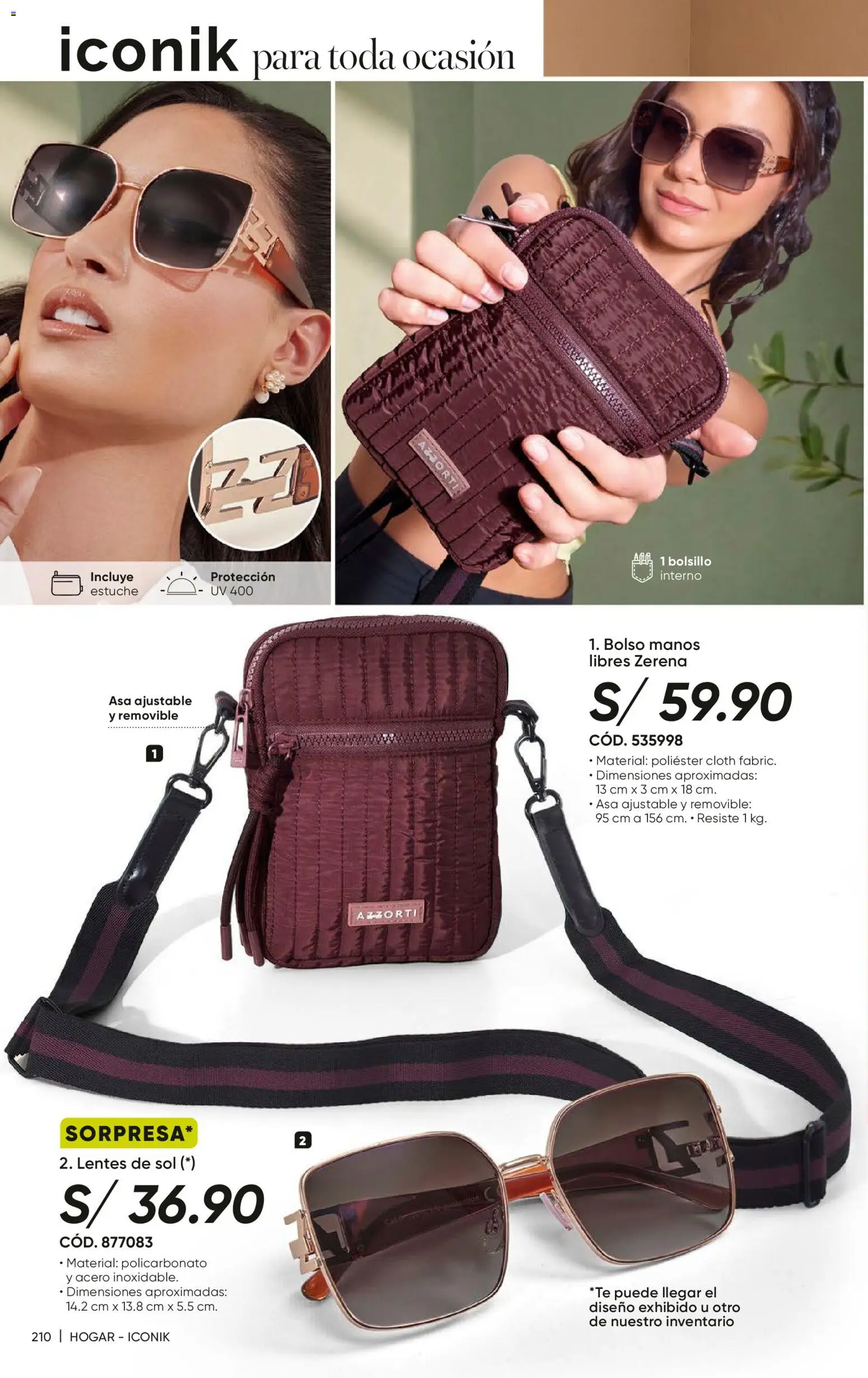 Catálogo Azzorti válido desde 31/08/2026 | Página: 216 | Productos: Bolso