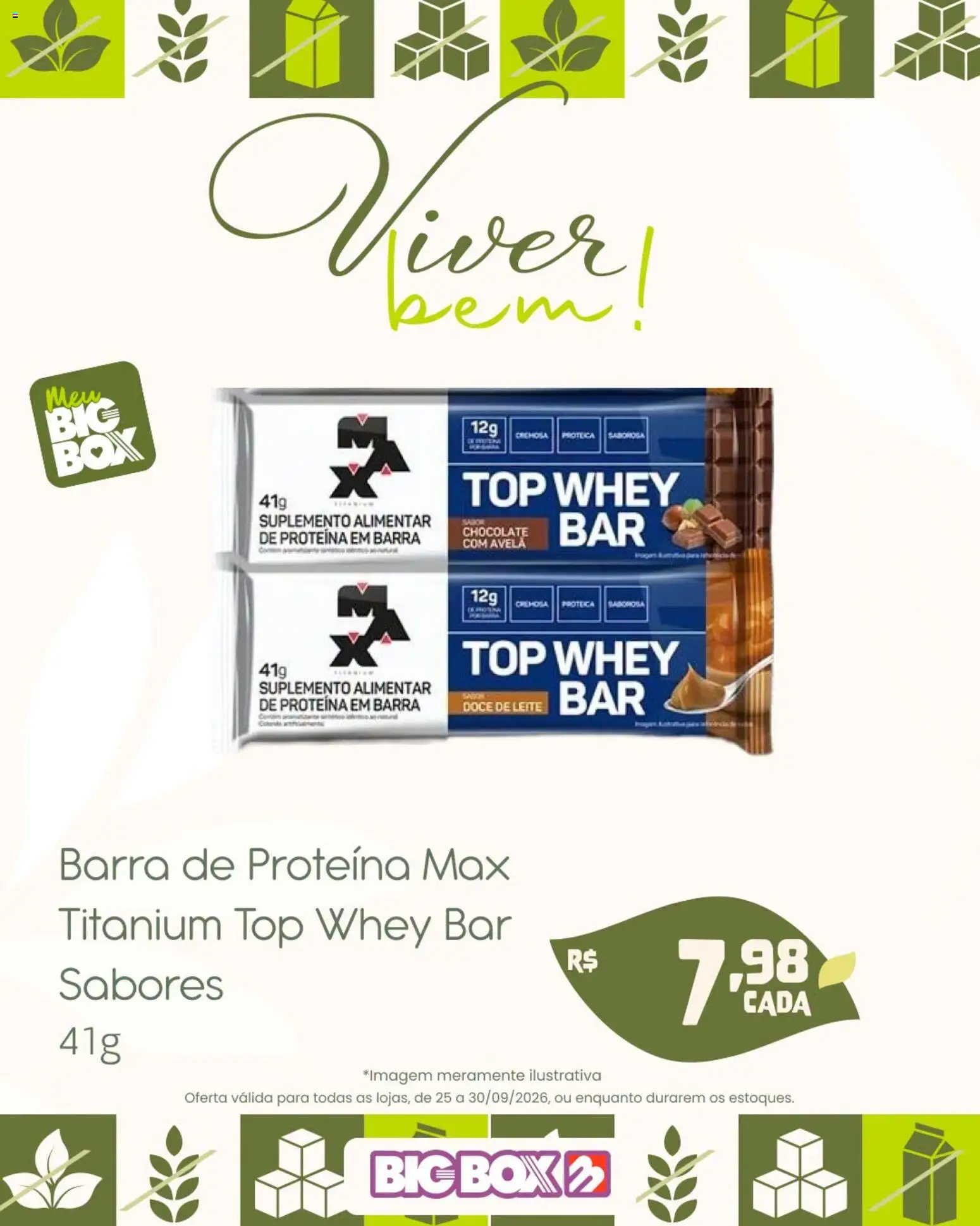 Big Box Folheto - válido de 25/09/2026 | Página: 5 | Produtos: Leite, Doce, Proteína, Avelã