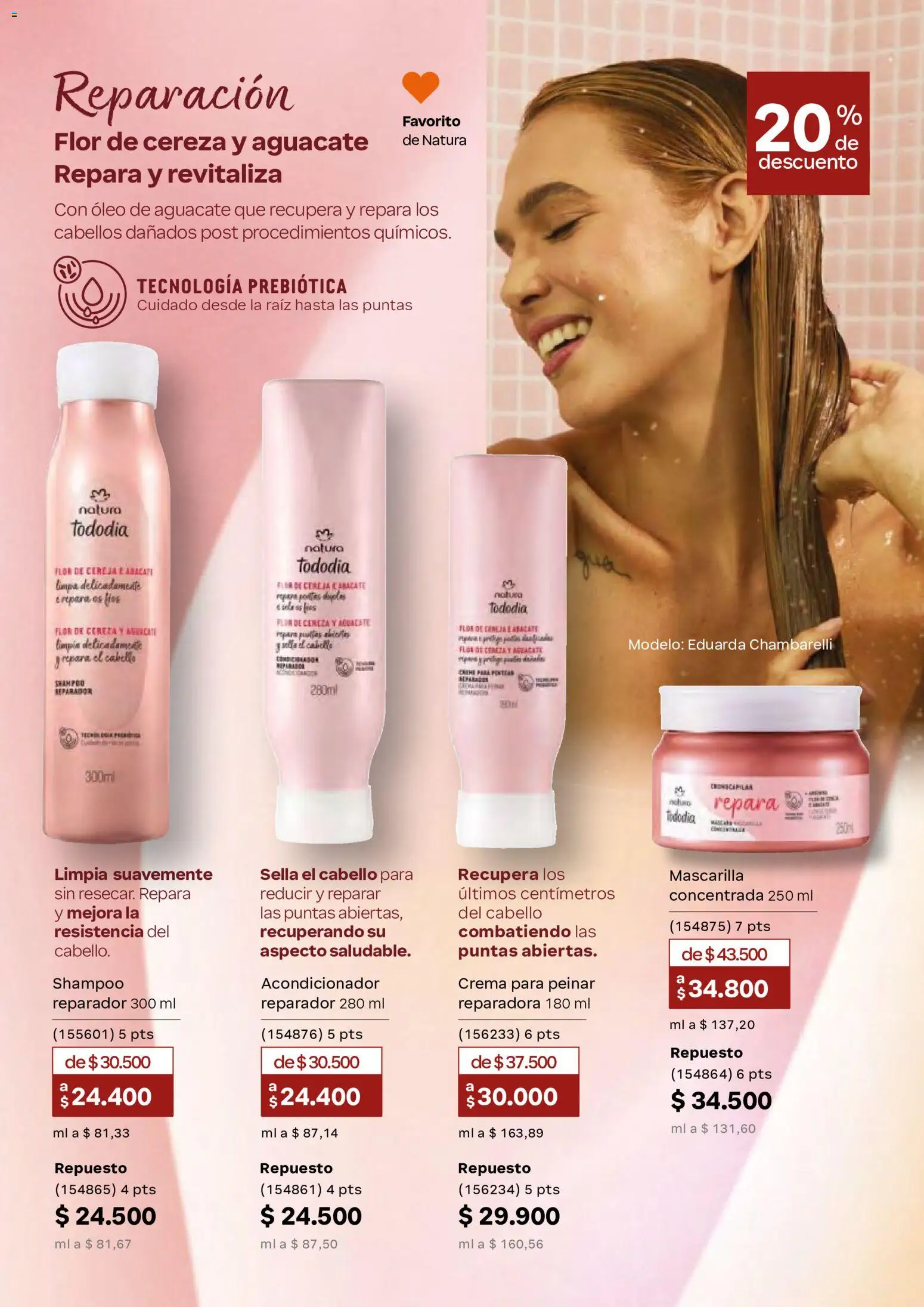Natura revista - valida desde el 29.04.2026 | Página: 153 | Productos: Aguacate, Crema, Shampoo, Mascarilla