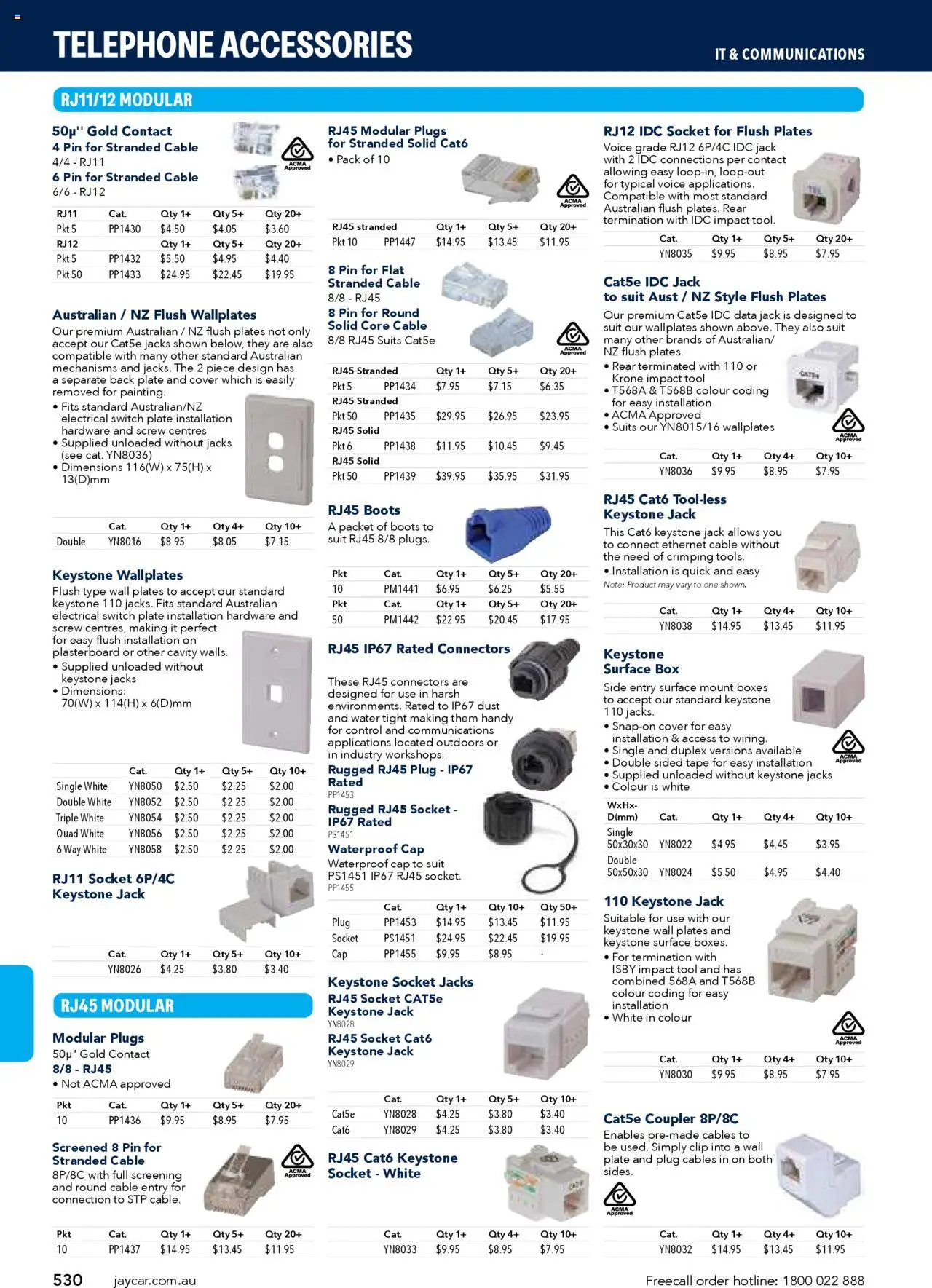 Jaycar catalogue - valid from 09/07/2025 | Page: 530 | Products: Water, Suit, Accessories, Clip