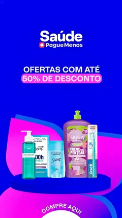 Pague Menos - Catálogo atual - Pré-Visualização do folheto da loja Pague Menos, válido de 19/10/2026