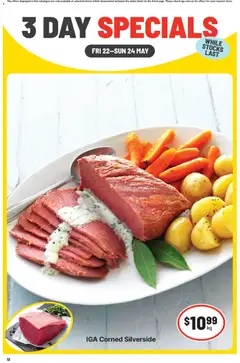 Preview of IGA 3 Day Specials - QLD - valid from 22.05.2026