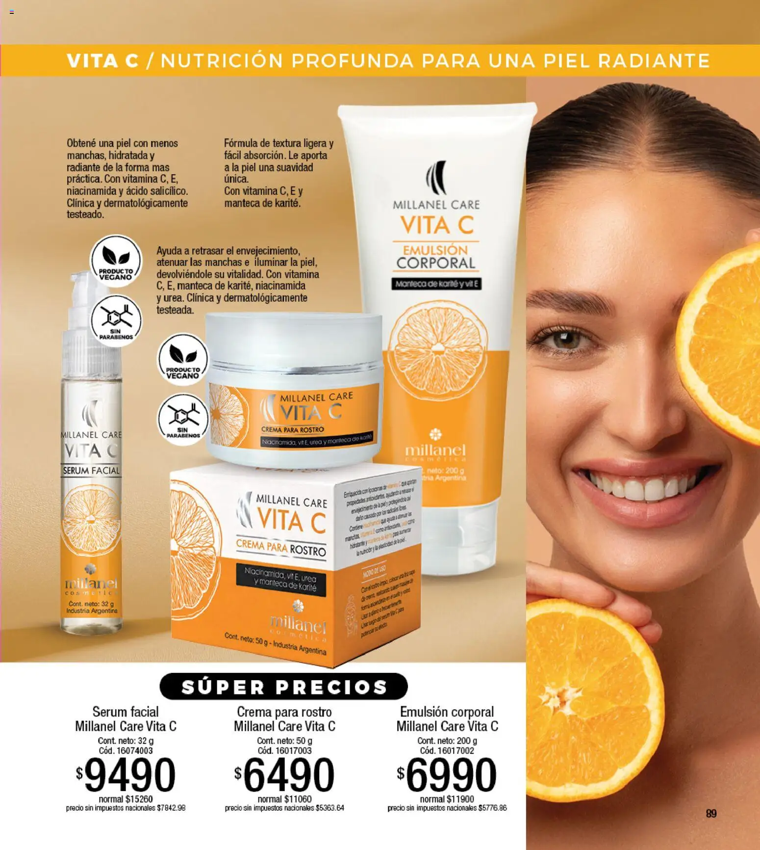 Millanel - Catálogo │ válido desde el 17/08/2026 | Página: 89 | Productos: Manteca de karité, Serum, Manteca, Crema