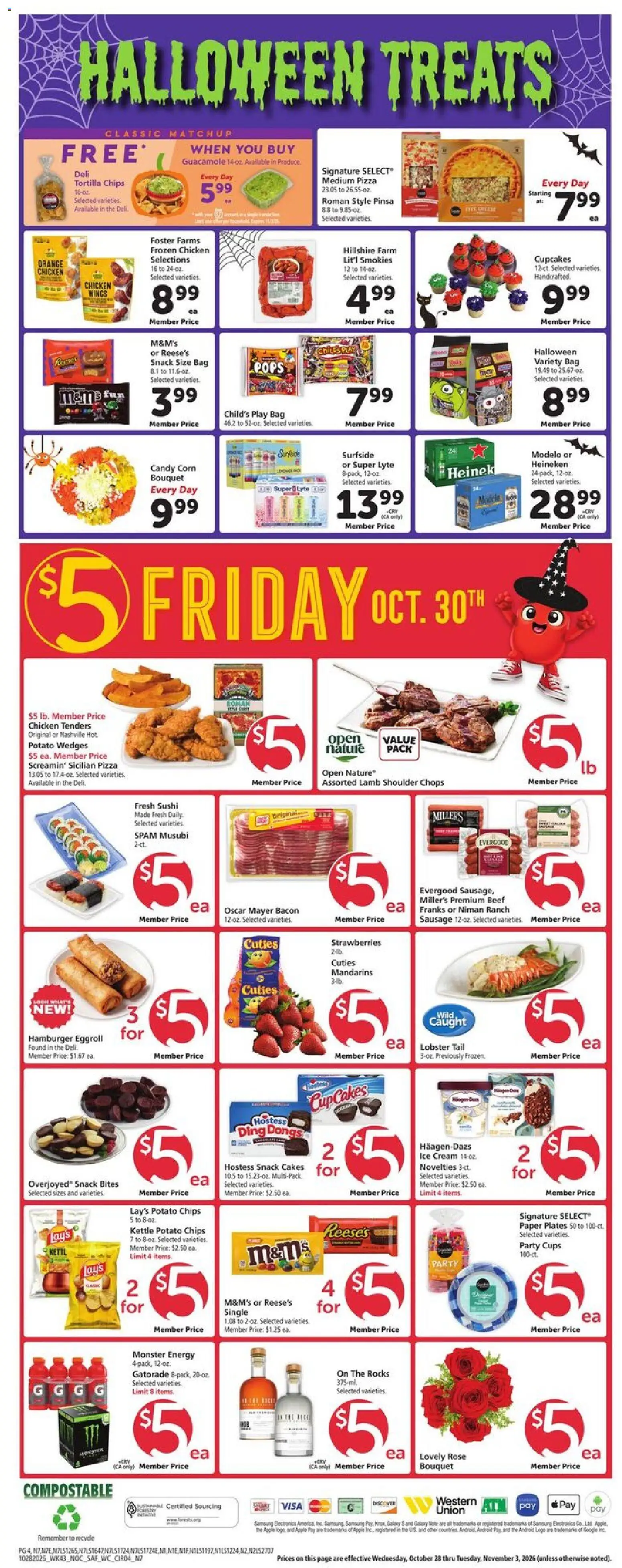 Safeway Weekly Ad - valid from 10/28/2026 | Page: 4