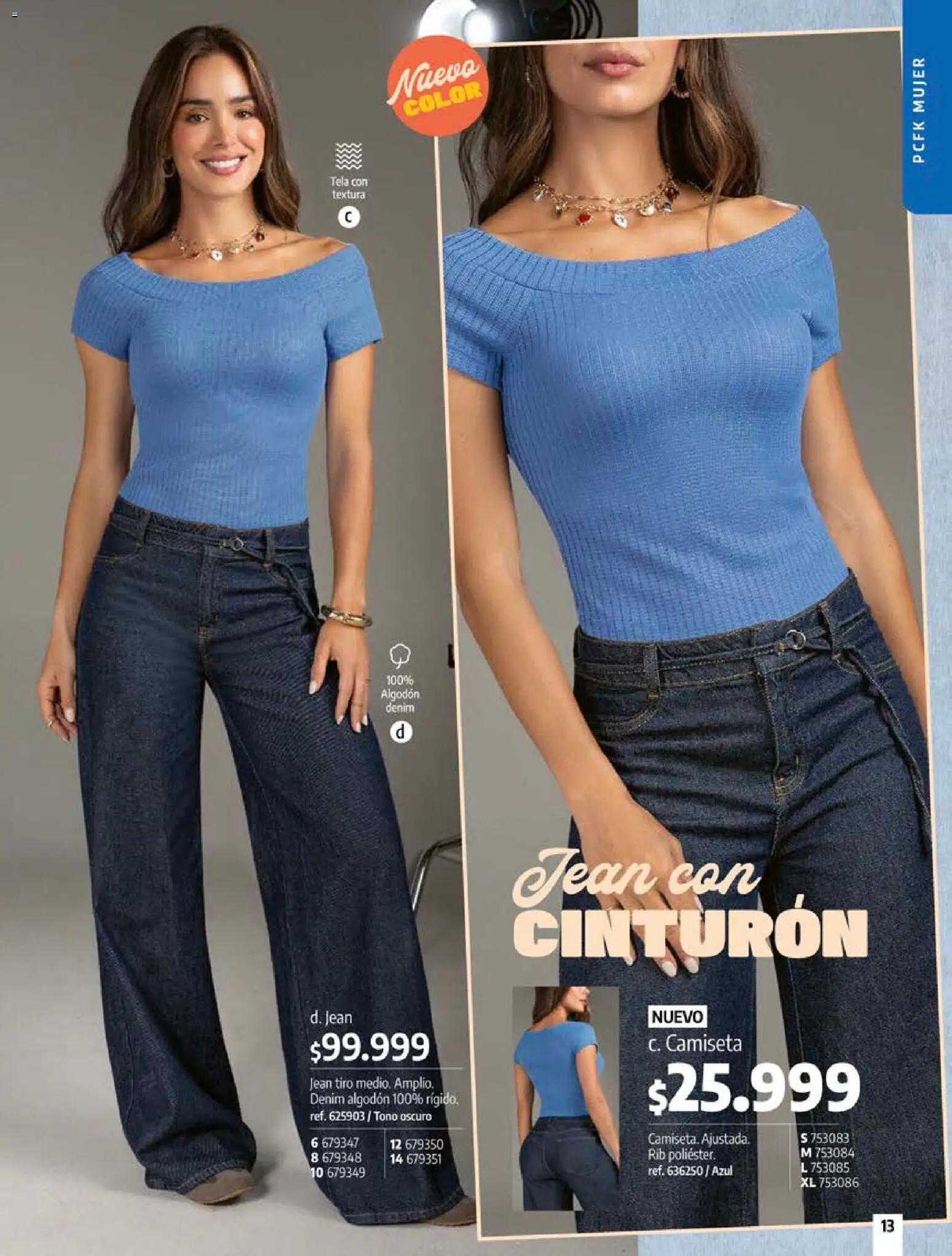 Pacifika revista - valida desde el 18/09/2026 | Página: 13 | Productos: Algodón, Cinturón, Jean, Camiseta