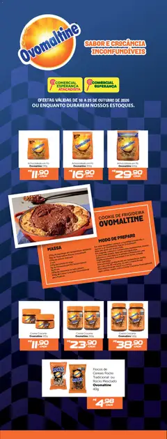 Comercial Esperança ofertas Ovomaltine - Pré-Visualização do folheto da loja Comercial Esperança, válido de 16/10/2026