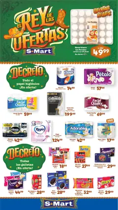 Vista previa de S-Mart folleto Ofertas de feria Monterrey, nuevo folleto de la tienda, válido en México a partir del 10/07/2026