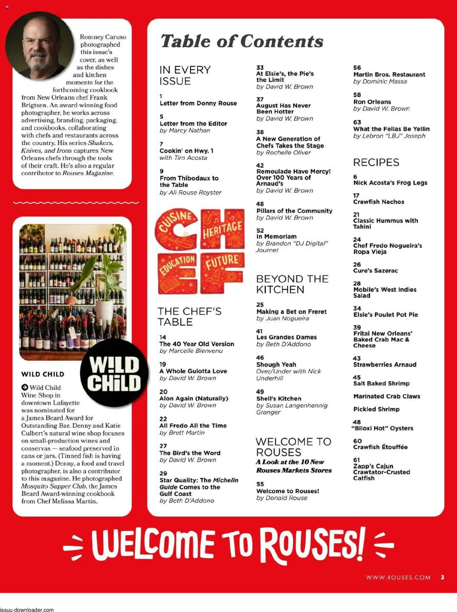 Rouses Magazine Spring 2026 - valid from 06.04.2026 | Page: 5 | Products: Table, Fish, Seafood, Wine shop