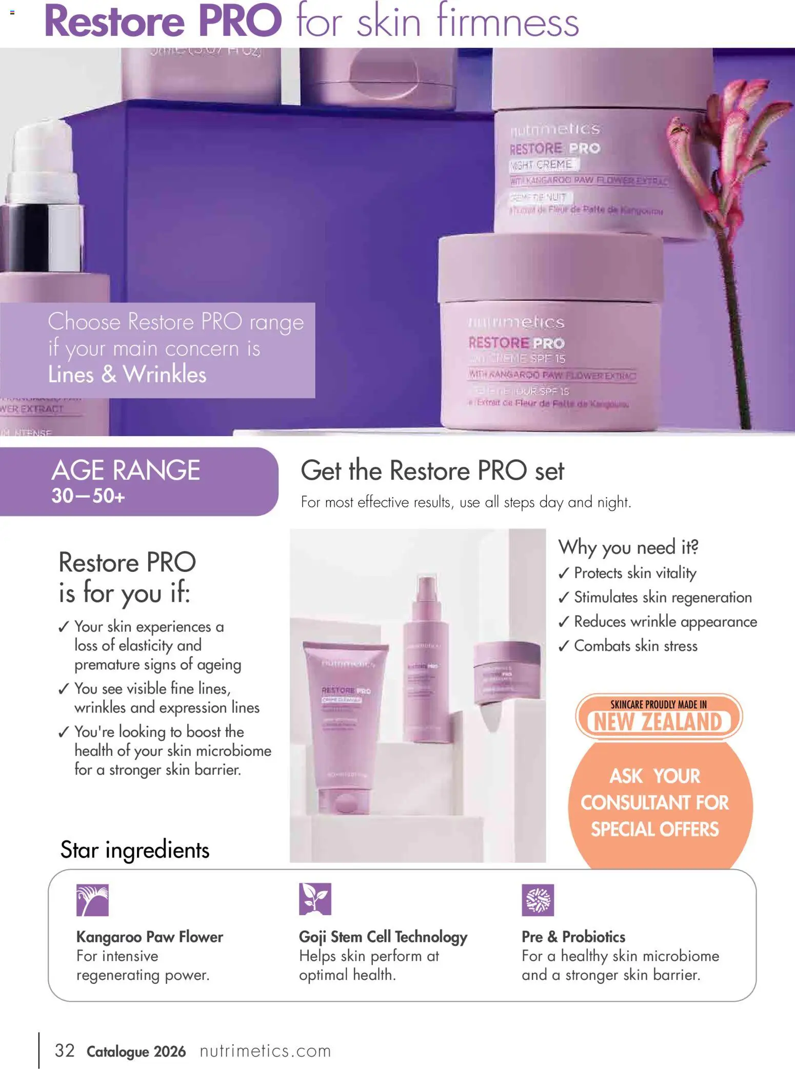 Nutrimetics catalogue - valid from 01/01/2026 | Page: 32 | Products: Ingredients, Probiotics