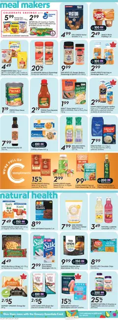 Preview of Safeway weekly flyer / circulaire from shop Safeway valid from Jul 2, 2026 | Page: 10 | Products: Cheese, Oil, Bread, Pizza