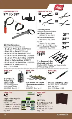 Preview of Princess Auto flyer - 2 Week Sale! from shop Princess Auto valid from Jul 14, 2026 | Page: 31 | Products: PC, Connector, Fan, Oil