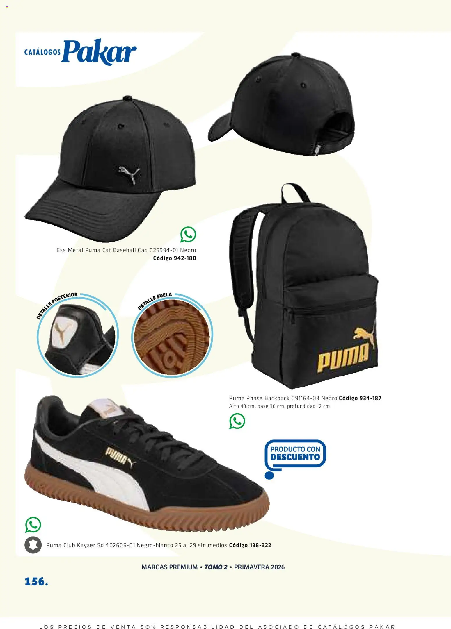 Nuevas ofertas de SC Pakar válidas en toda la República Mexicana desde el 27/02/2026. ¡Encuentra las mejores ofertas en SC Pakar catálogo Premium Men Tomo 2! | Página: 156