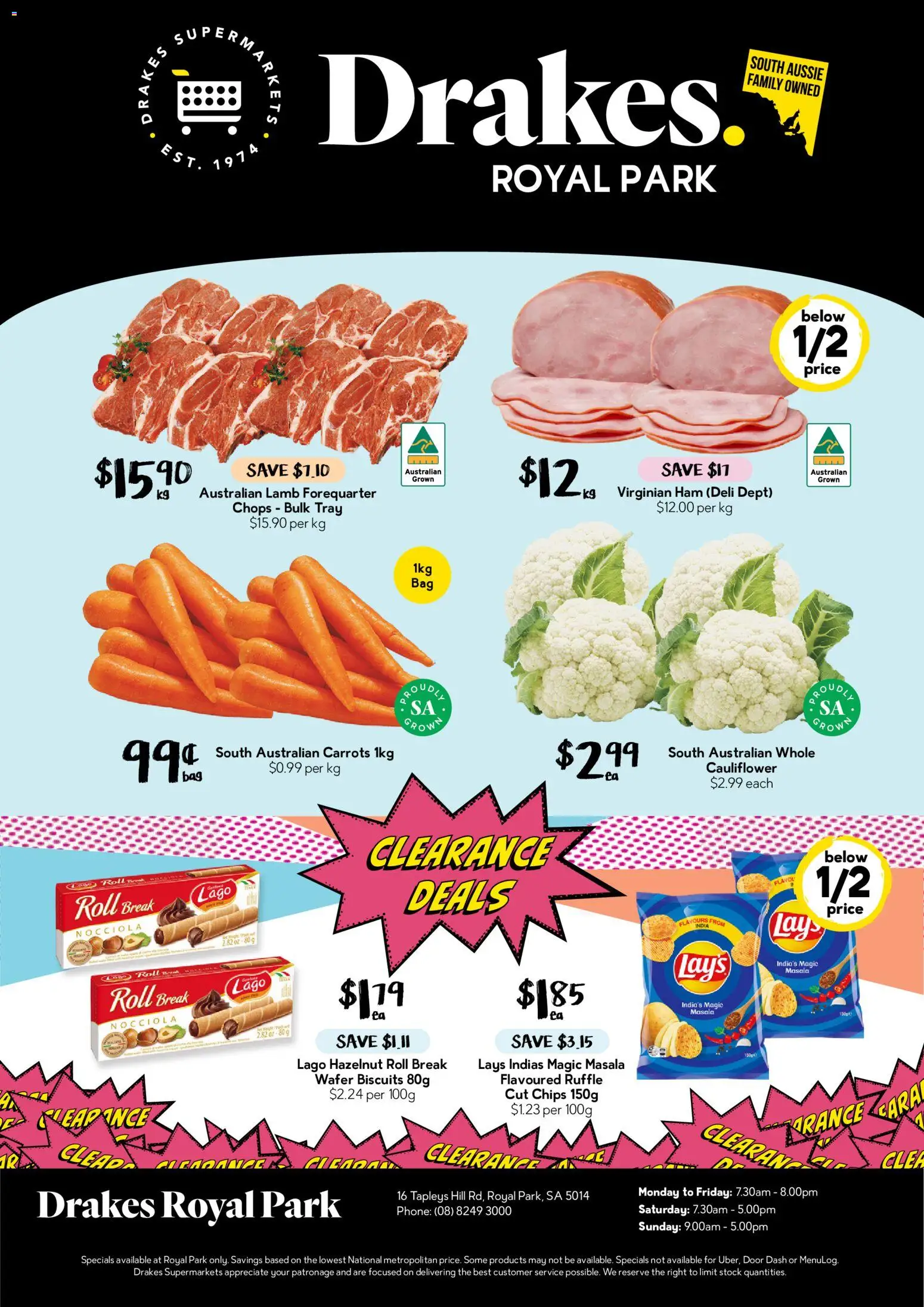 Drakes catalogue - valid from 12/08/2026 | Page: 2 | Products: Door, Ham, Carrots, Biscuits