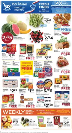 Preview of Pick ‘n Save weekly ads valid from 10.06.2026