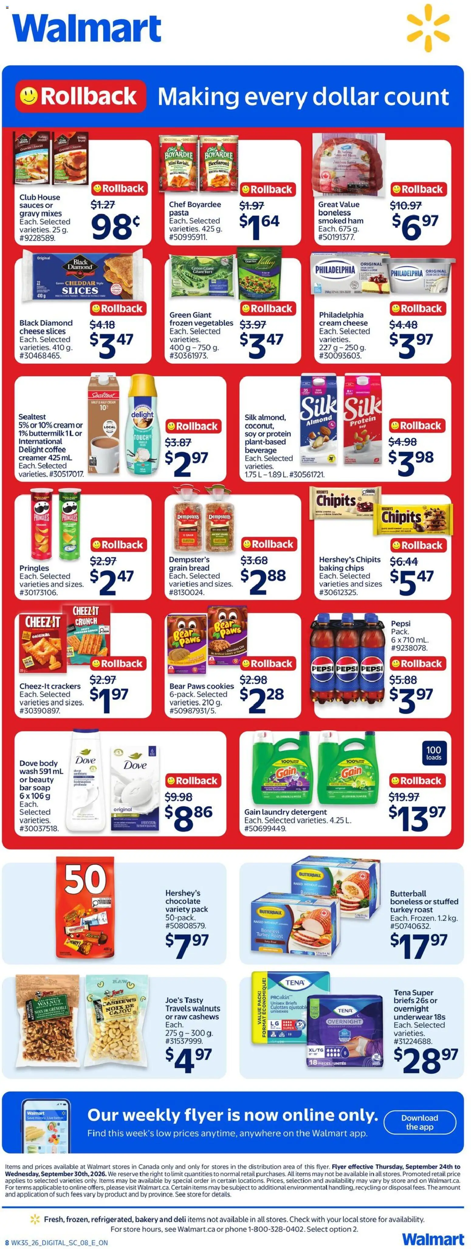 Walmart flyer valid from Sep 24, 2026 | Page: 2