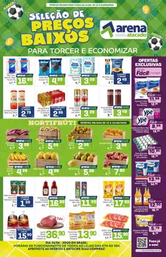 Arena Atacado - Ofertas da semana - Pré-Visualização do folheto da loja Arena Atacado, válido de 22/06/2026