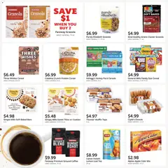 Preview of Fareway weekly ads valid from 08/31/2026 | Page: 17 | Products: Coffee, Lemon, Ground coffee, Iced tea