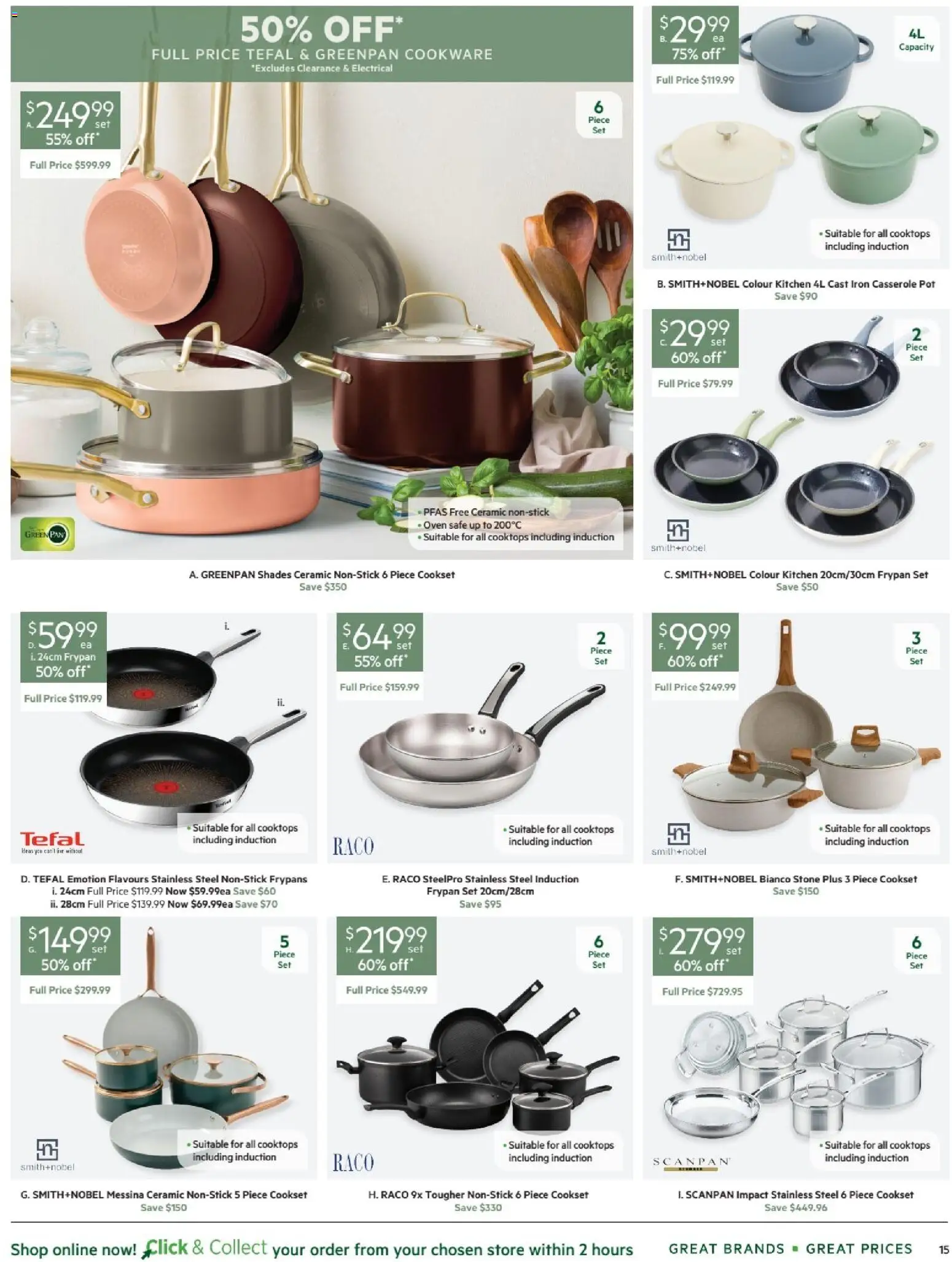 Harris Scarfe catalogue - valid from 20/08/2026 | Page: 15 | Products: Pot, Cookware, Oven, Iron