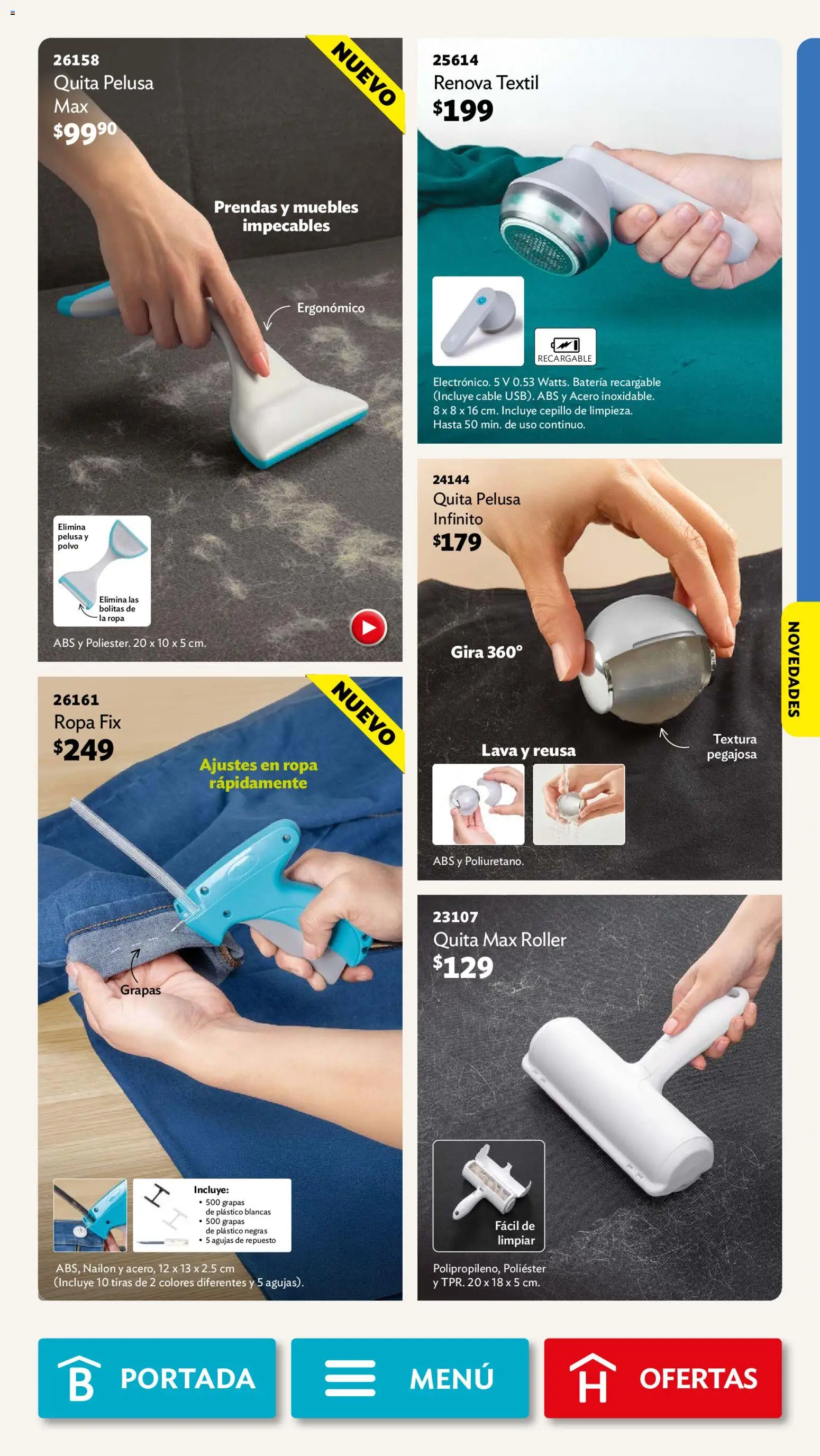 Nuevas ofertas de Betterware válidas en toda la República Mexicana desde el 02/11/2026. ¡Encuentra las mejores ofertas en Betterware campaña 11 2026! | Página: 89