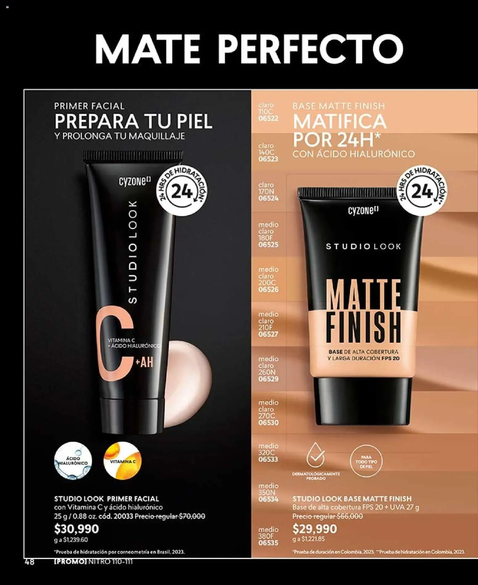 CyZone revista - valida desde el 17/08/2026 | Página: 48 | Productos: Maquillaje, Uva
