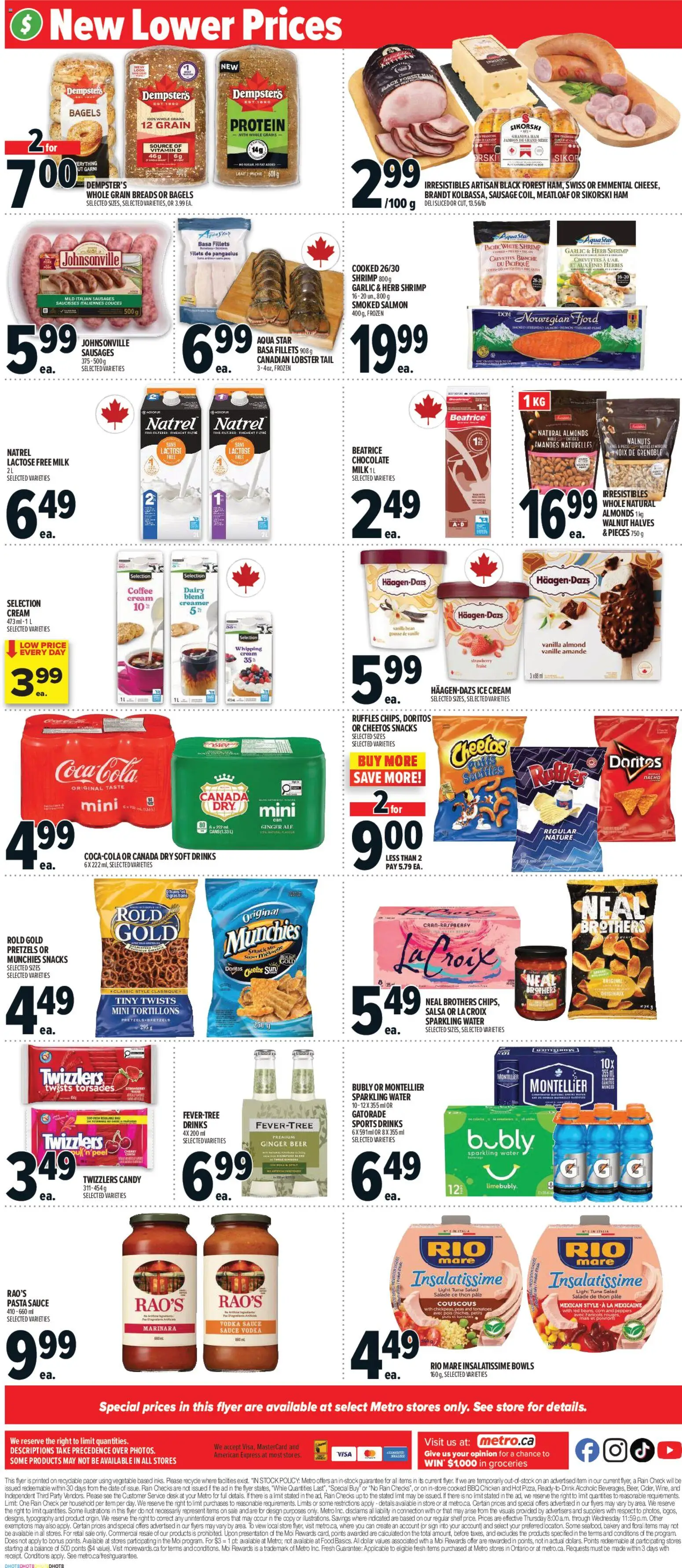Metro flyer valid from 07.05.2026 | Page: 4 | Products: Cream, Salad, Bakery, Coffee