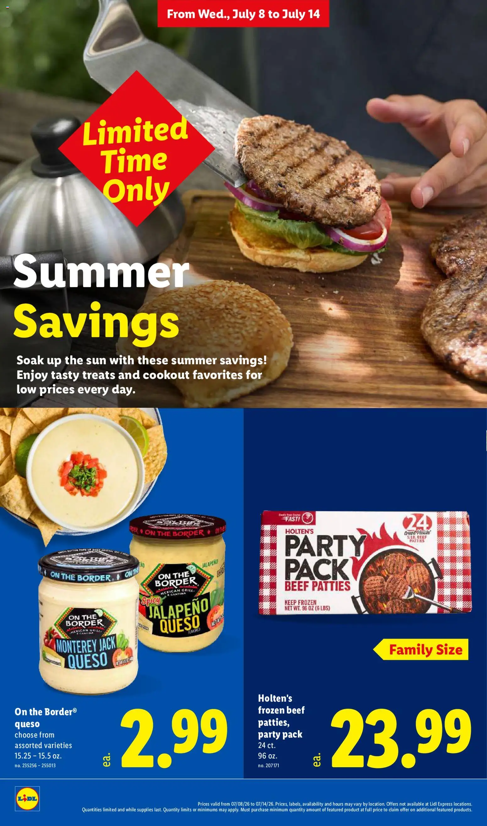 Lidl Weekly Ad - valid from 07/08/2026 | Page: 28 | Products: Beef, Grill