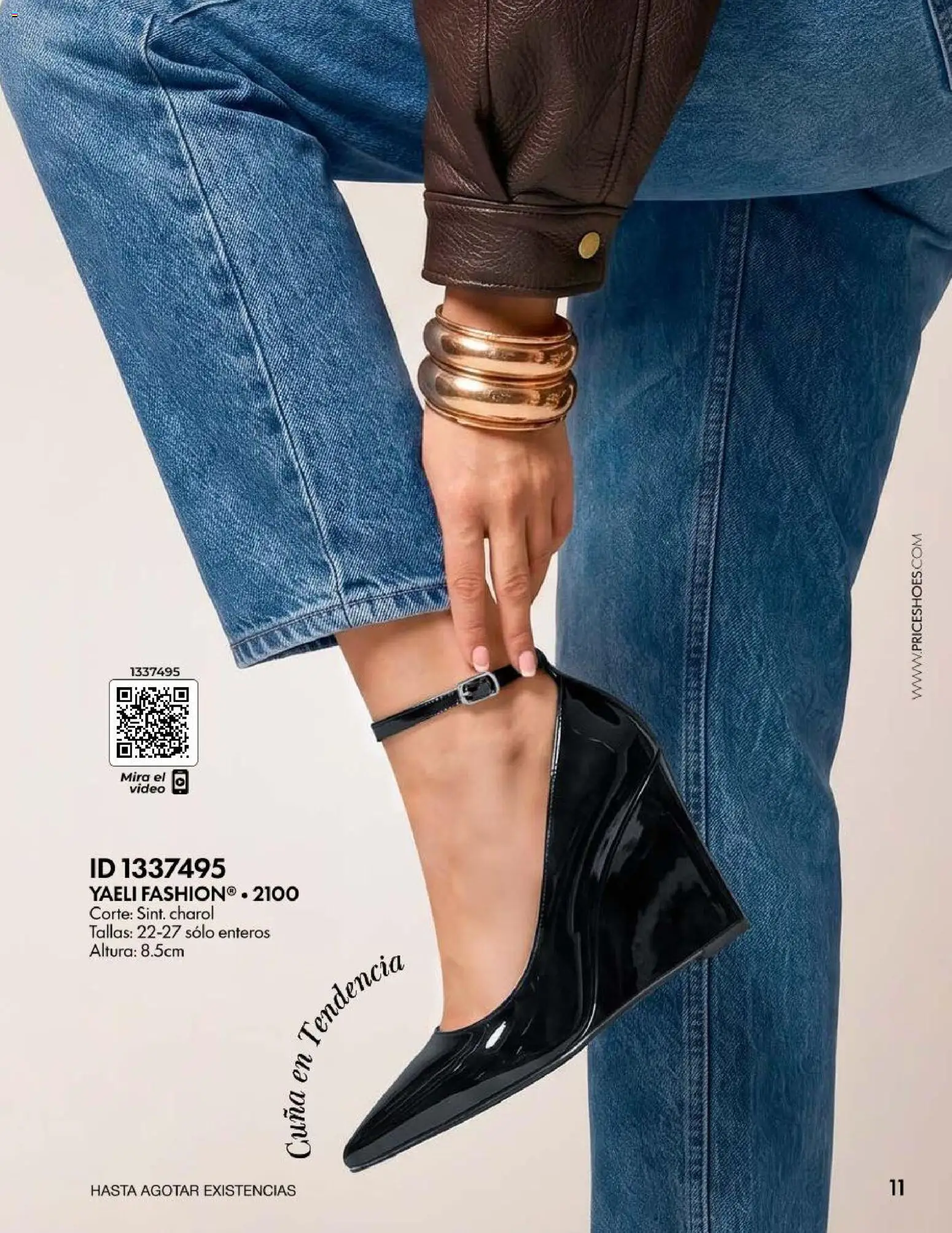 Nuevas ofertas de Price Shoes válidas en toda la República Mexicana desde el 28/08/2026. ¡Encuentra las mejores ofertas en Price Shoes catálogo Vestir Casual! | Página: 11 | Productos: Cuna, Video