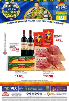 Assaí Atacadista ofertas - CE - Pré-Visualização do folheto da loja Assaí Atacadista, válido de 22.05.2026