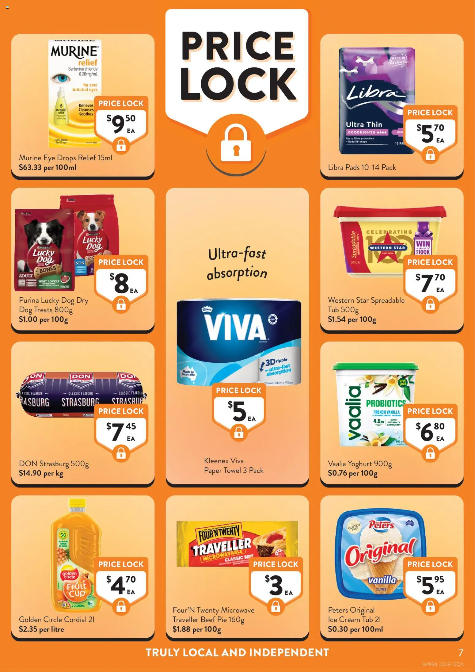 Foodworks catalogue - valid from 30/09/2026 | Page: 7 | Products: Eye drops, Meat, Ice, Vanilla