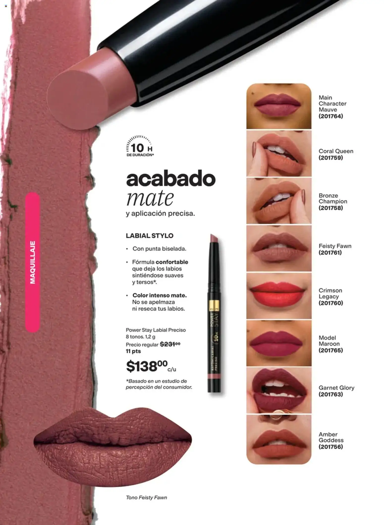 Nuevas ofertas de AVON válidas en toda la República Mexicana desde el 02/10/2026. ¡Encuentra las mejores ofertas en AVON campaña 15 2026! | Página: 14 | Productos: Mate, Maquillaje