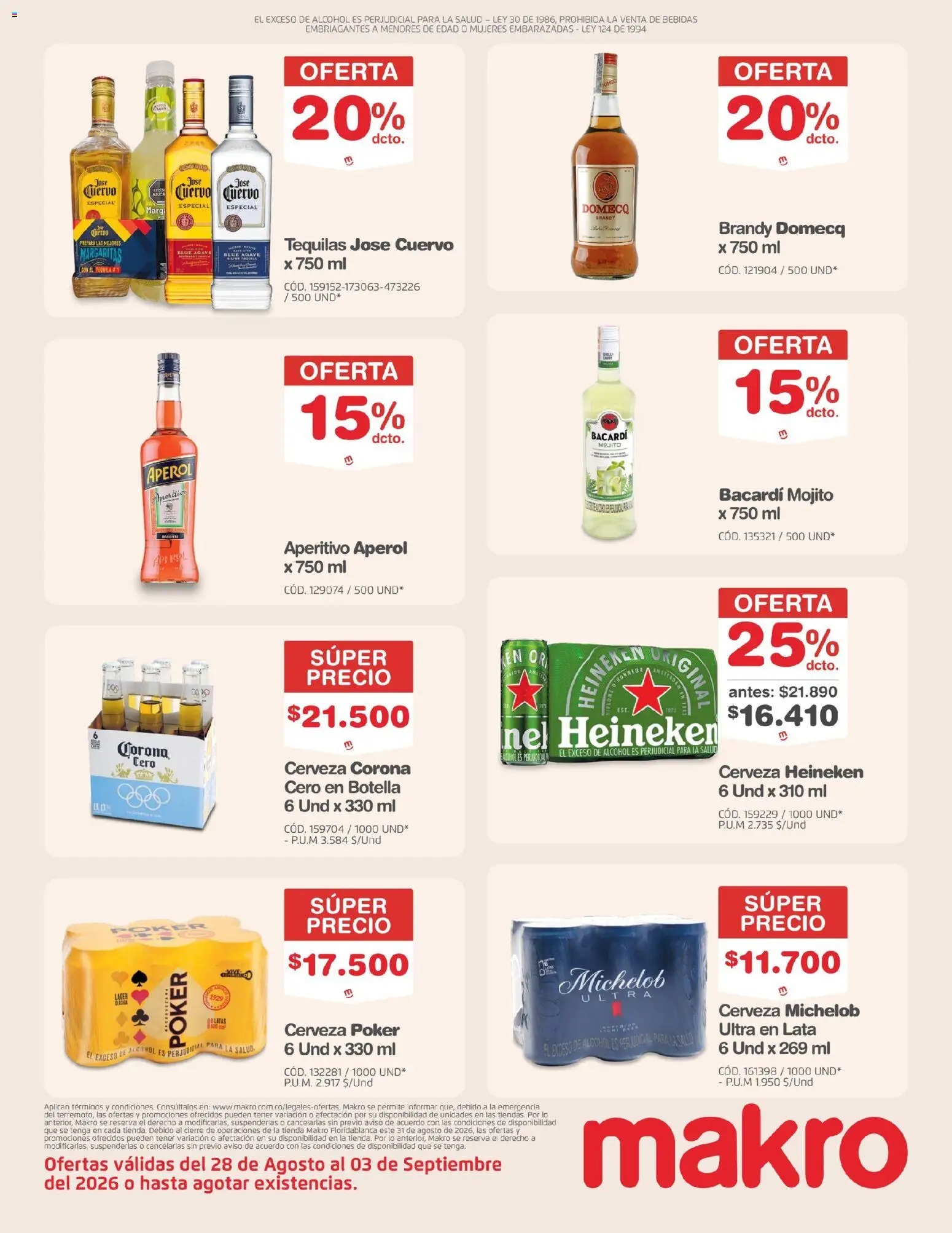 Makro revista - valida desde el 28/08/2026 | Página: 18