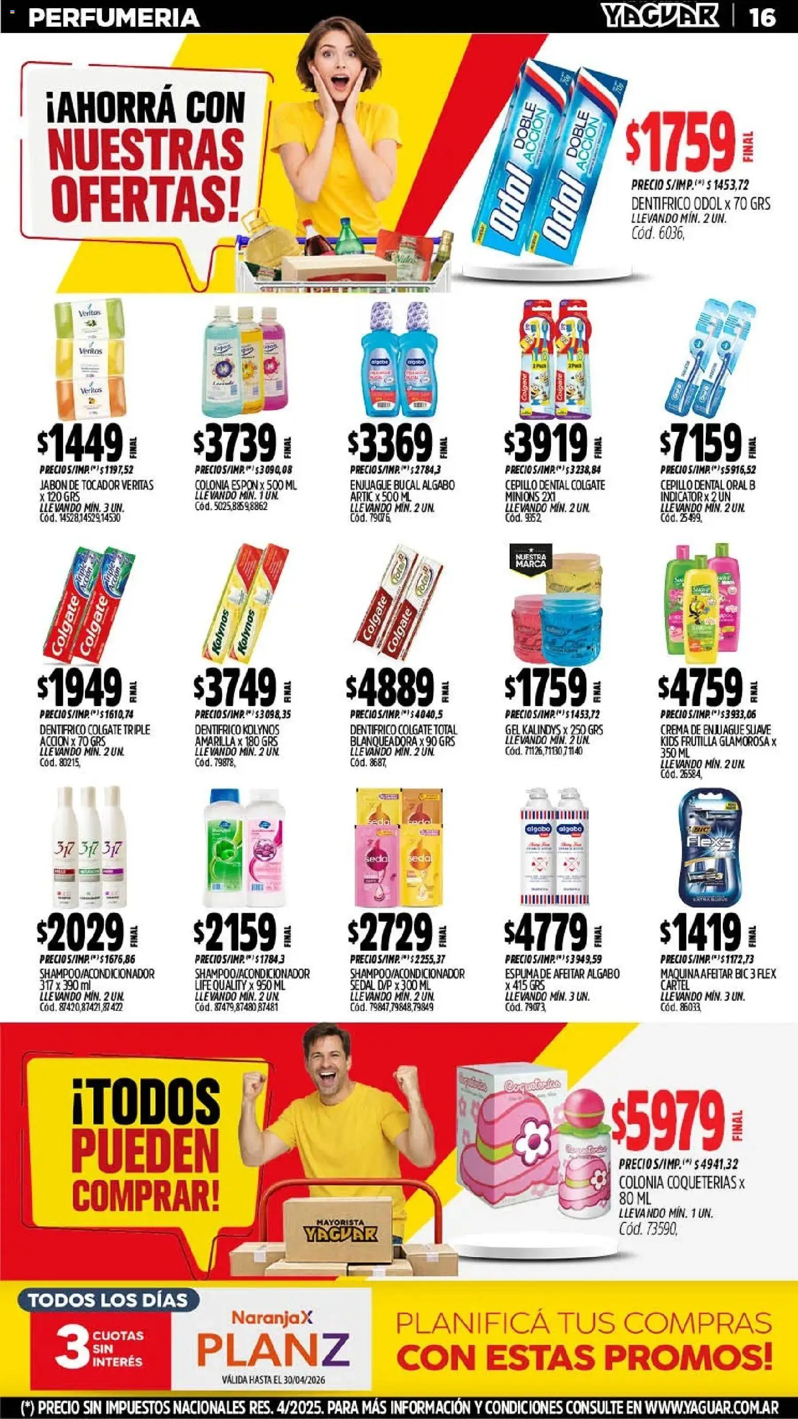 Yaguar catálogo │ válido desde el 04.05.2026 | Página: 17