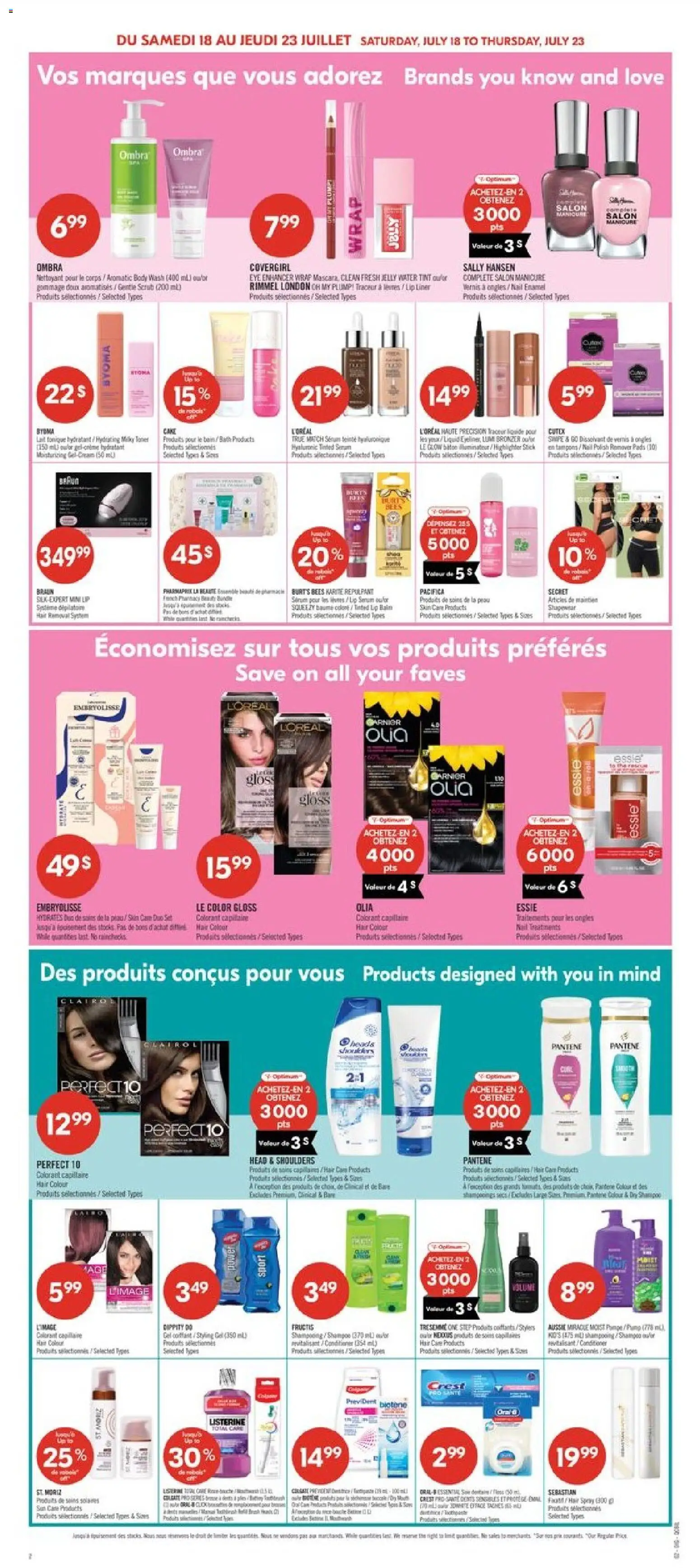 Pharmaprix flyer valid from Jul 17, 2026 | Page: 17