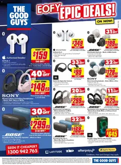 Preview of The Good Guys Eofy epic deals - valid from 11.06.2026 | Page: 5 | Products: Battery, Device, Microphone, Portable