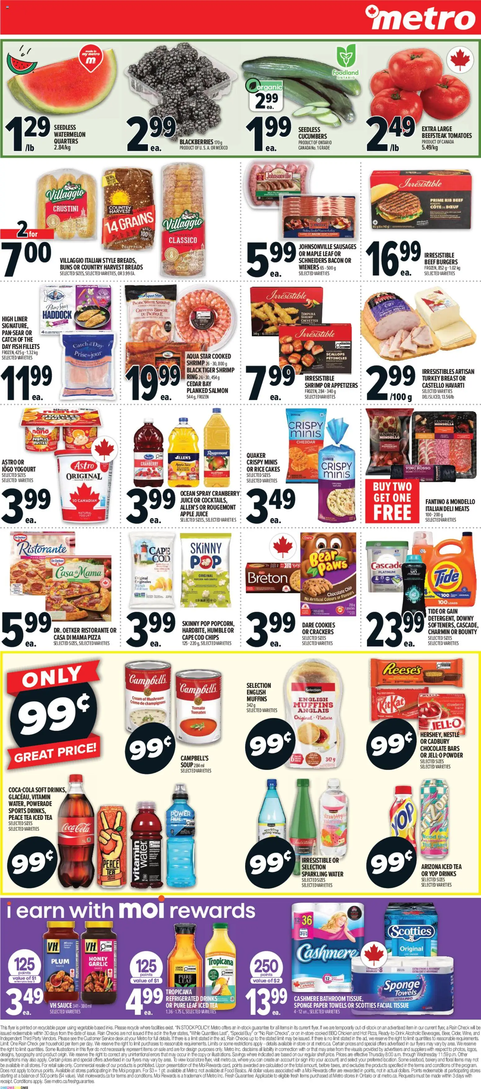Metro flyer valid from Jun 25, 2026 | Page: 2 | Products: Rice, Powder, Yogurt, Chicken