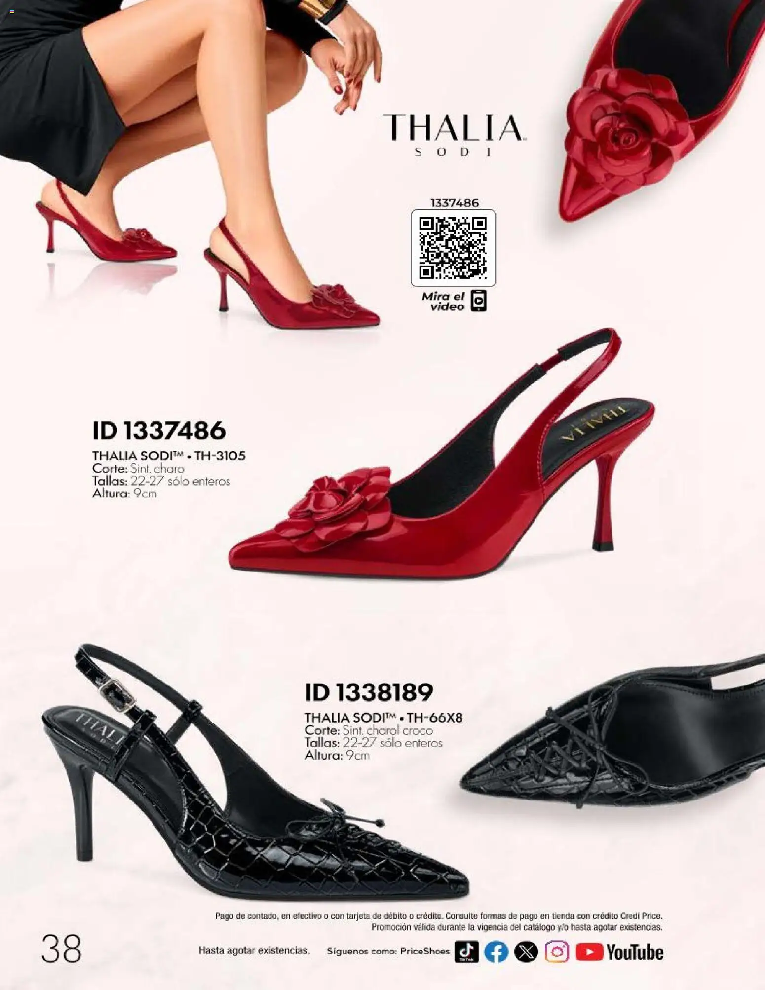 Nuevas ofertas de Price Shoes válidas en toda la República Mexicana desde el 28/10/2026. ¡Encuentra las mejores ofertas en Price Shoes catálogo 10 pagos sin intereses! | Página: 38