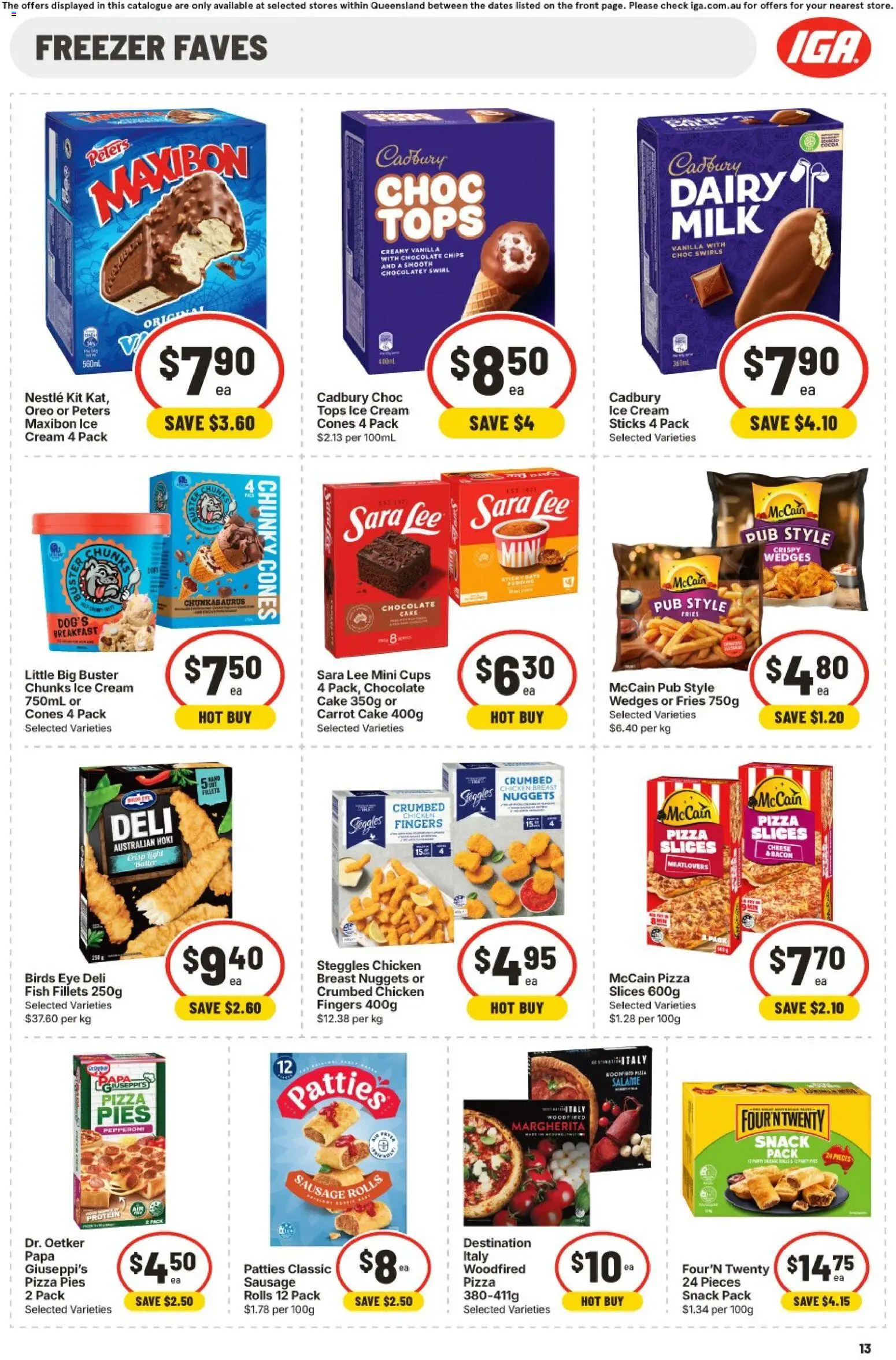 IGA catalogue - valid from 07/10/2026 | Page: 13