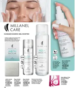 Vista previa Millanel catálogo válido desde el 14/09/2026 | Página: 104 | Productos: Bolsa, Desmaquillante, Jabón, Agua