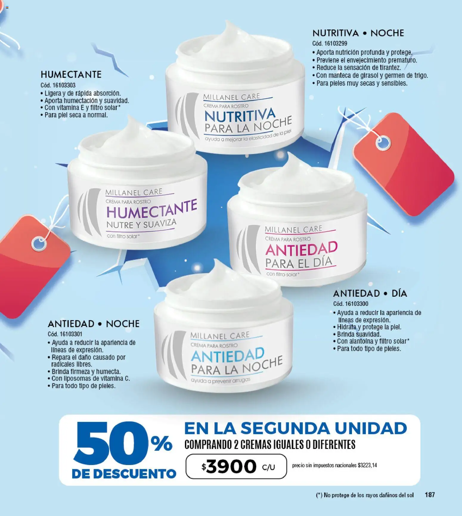Millanel - Catálogo │ válido desde el 20/07/2026 | Página: 211 | Productos: Manteca, Crema