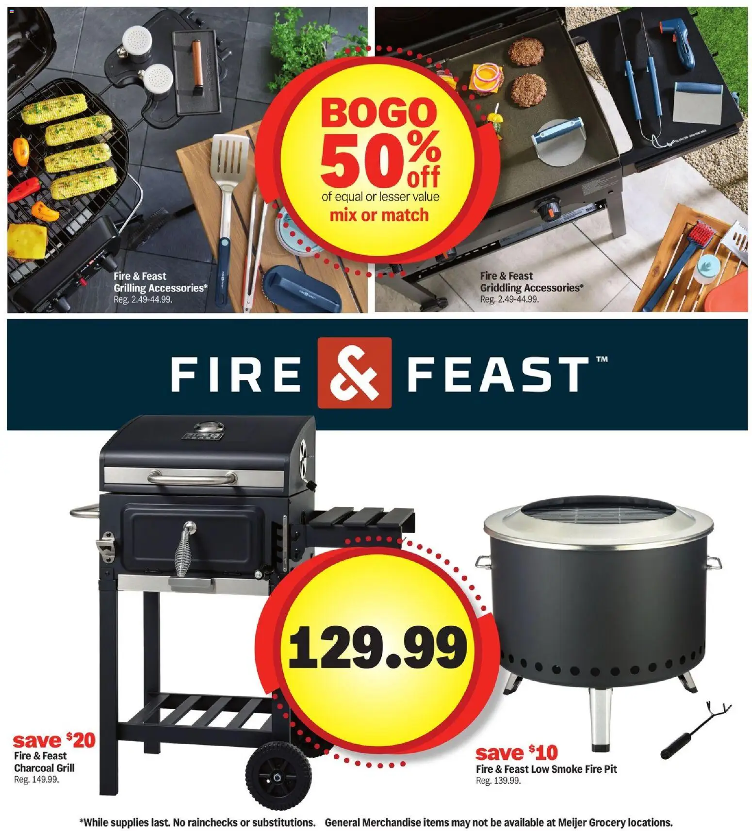 Meijer More Deals Across the Store - valid from 11.03.2026 | Page: 7 | Products: Grill